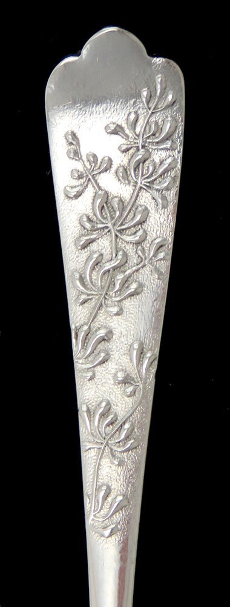 8 Antique 19th Century Sterling Silver Wood /& Hughes CocktailSeafood Forks