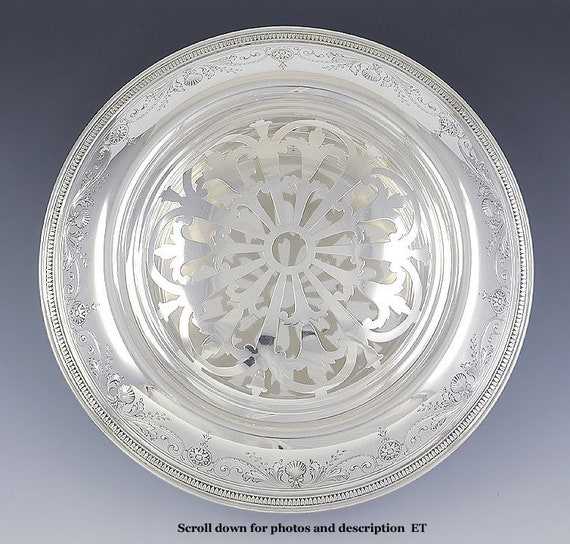 Antique 1915 Tiffany Sterling Silver Centerpiece Bowl Planter