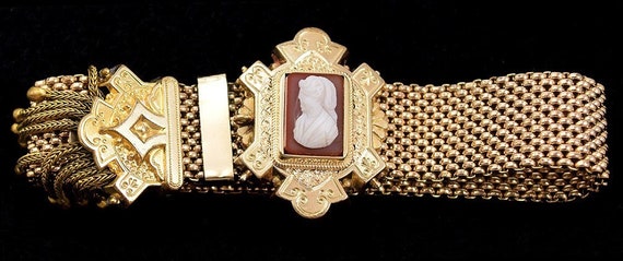 2 Breathtaking American Victorian Gold Plated Han… - image 2