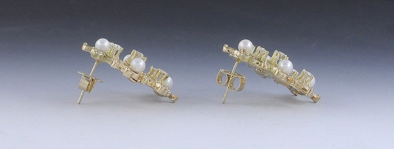 Beautiful Vintage Victorian Style 14k Yellow Gold… - image 2