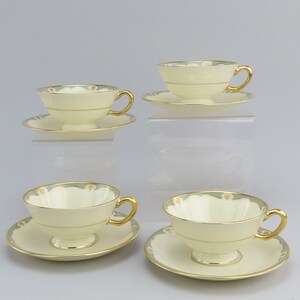 Set of 12 Fine Coalport for Tiffany Co Corea Pattern Plates 8 3/4