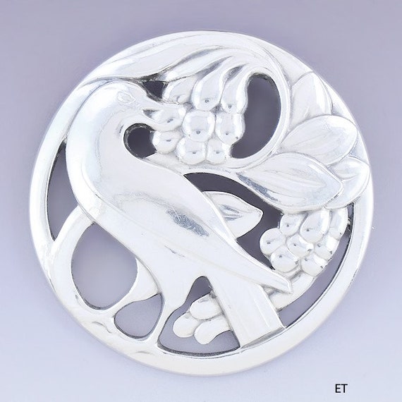 ジョージジェンセン 鳩 ブローチ 175 830 GEORG JENSEN｜レディース