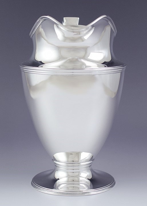 Antique C1920 Tiffany & Co Sterling Silver 4 Pint Water Pitcher 4
