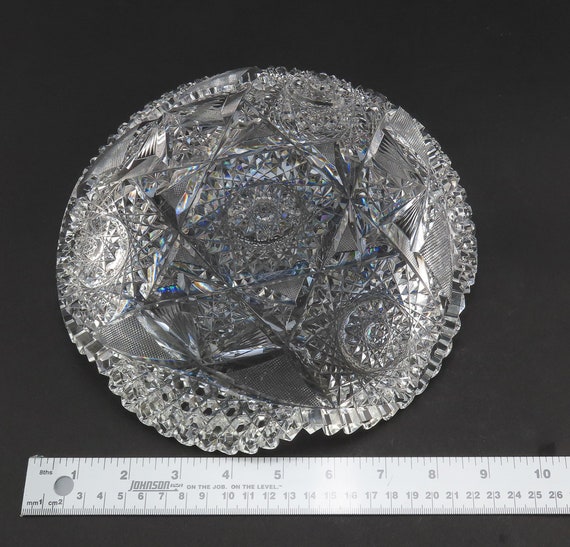 1890 年代の見事なアメリカンブリリアント ピリオド カット ガラス 9