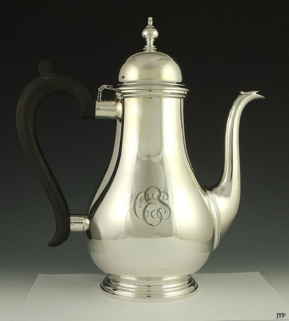 Tiffany & Co 19th Century Georgian Style Sterling Silver Tall