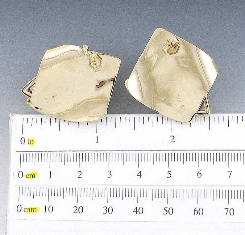 Signed Rare Vincent Ferrini Unique 14k Yellow Gold Diamond & Etsy