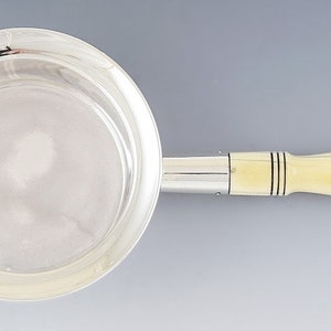 Antik 1800-tals fin Gorham sterlingsilver serveringsskål med sidohandtag