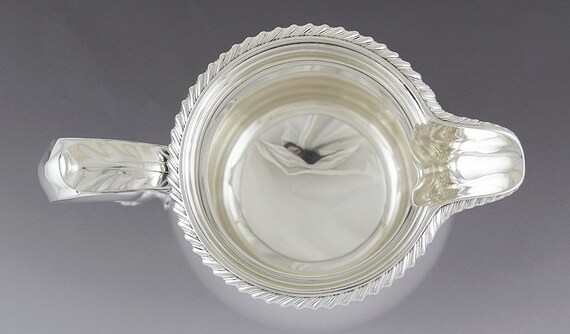 Heavy Gorham Sterling Silver Classical Gadrooned … - image 4