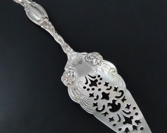 International Frontenac Sterling Silber durchbohrt Gelee / Kuchen Heber 8 Zoll