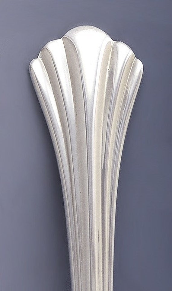 【リード＆バートン】純銀 スターリングシルバー／スプーン「Les Cinq」 スターリングシルバー リード＆バートン 18世紀 シェルシュガー