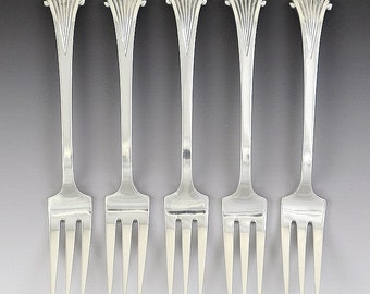 Tuttle Onslow Sterling Silver Dinner Place Knives 8 7/8 Inches No Monograms 