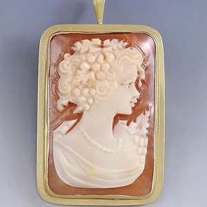 Hand Carved Cameo Italy - Etsy