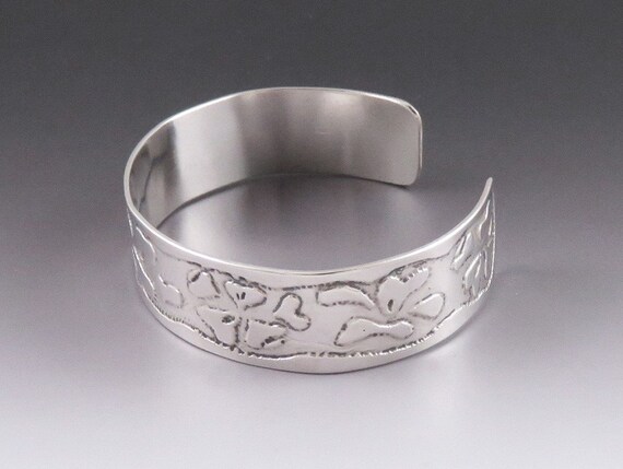 Handcrafted Arts & Crafts Sterling Silver Thick T… - image 3