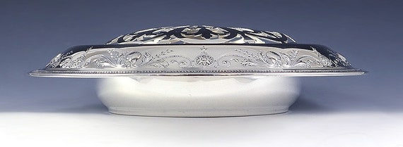 Antique 1915 Tiffany Sterling Silver Centerpiece Bowl