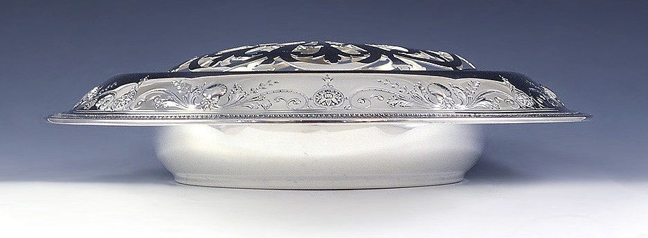 Antique 1915 Tiffany Sterling Silver Centerpiece Bowl Planter