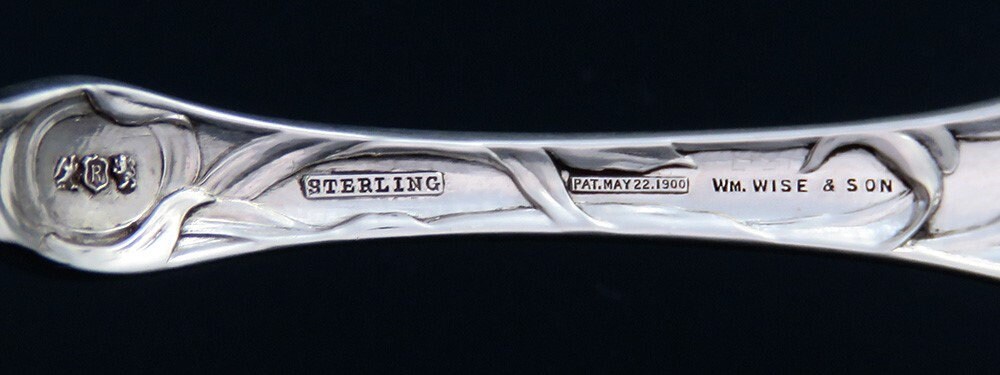 R&B R&B リード＆バートン／純銀「Les Cinq Fleurs」バターナイフ