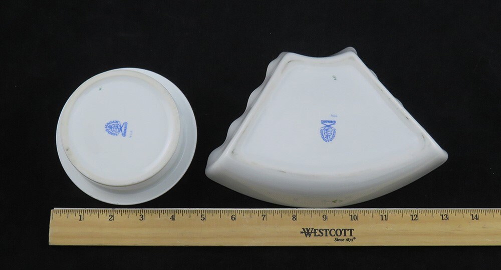 Herend 2024年ドラゴンプレート　新品、未使用 Herend Chinese Bouquet Green Handpainted Bone China