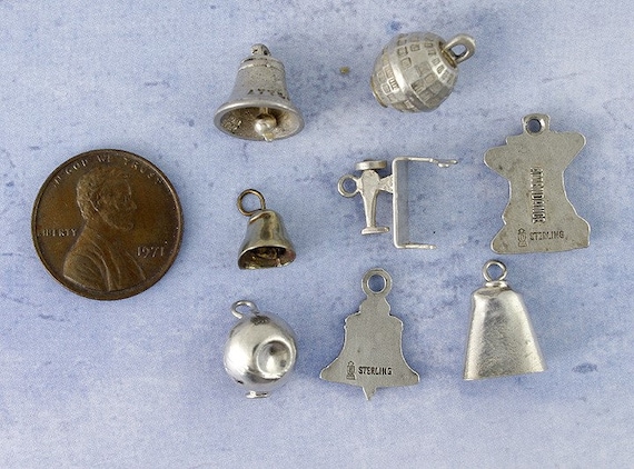 Vintage Sterling Charms Sewing Machine Bell System - image 2