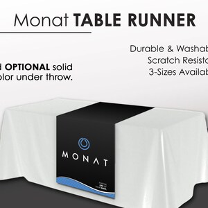 Monat table runner