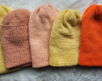 Machine Knit Hats
