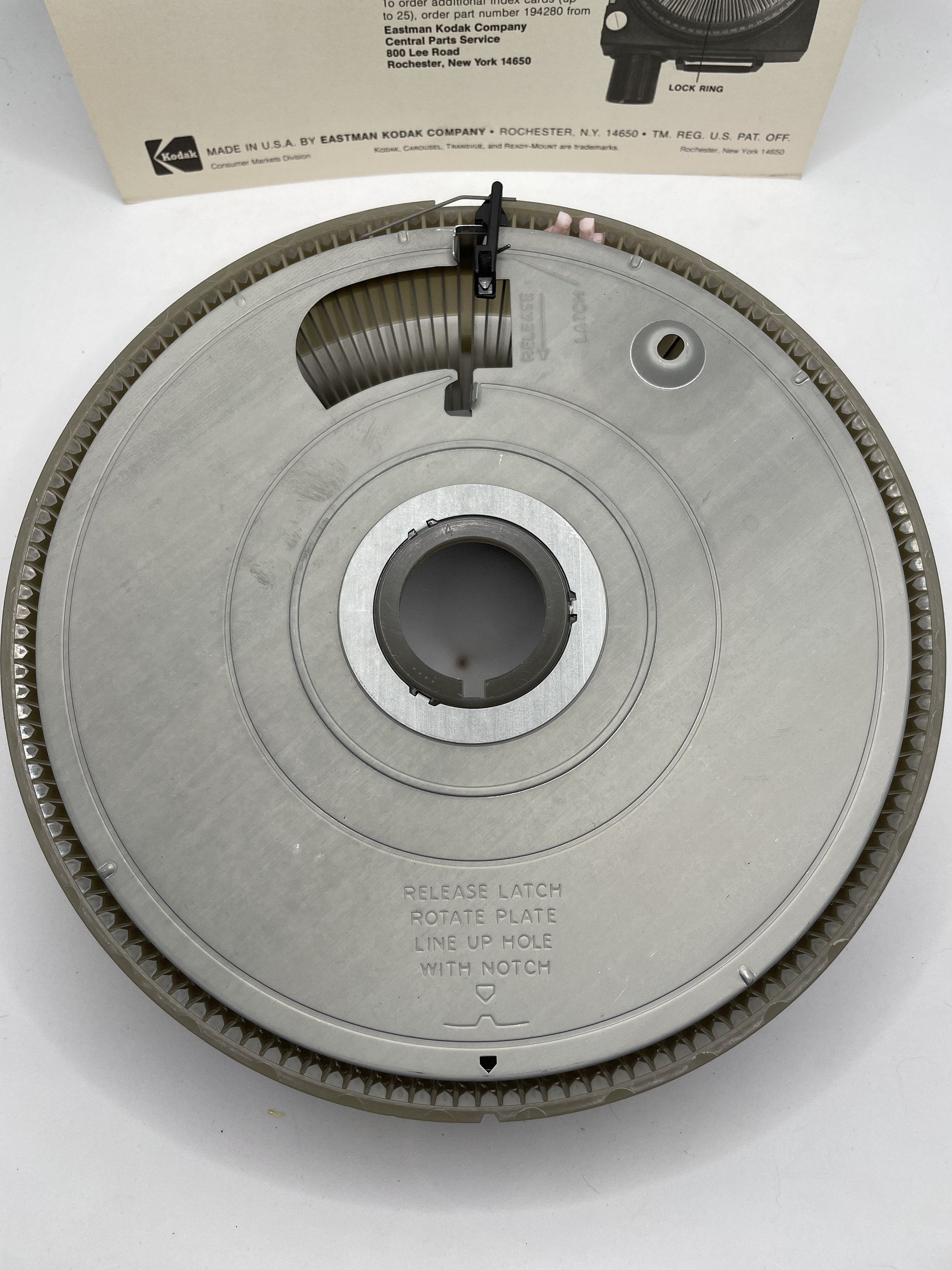 その他 Kodak Carousel Transvue140 Slide Tray Kodak Carousel Slide Tray 140 for Projectors - Kodak Slide