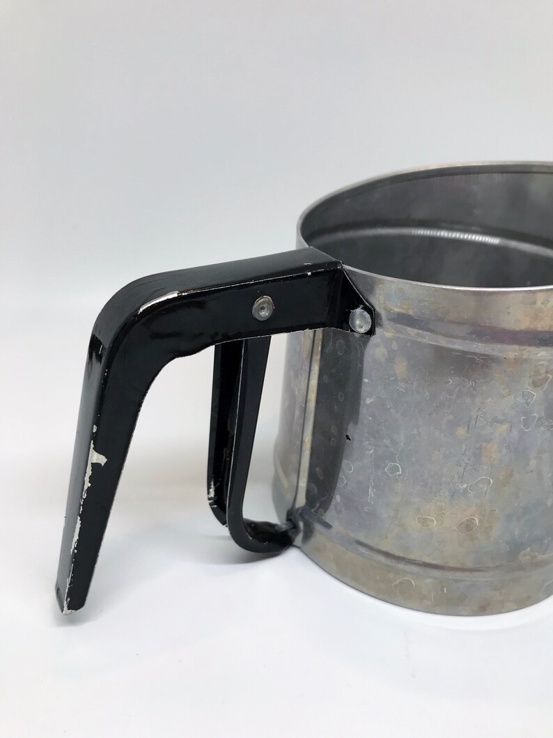 Vintage Flour Sifter Foley Made in USA Vintage Kitchen Etsy
