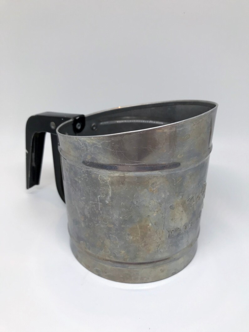 Vintage Flour Sifter Foley Made in USA Vintage Kitchen Etsy