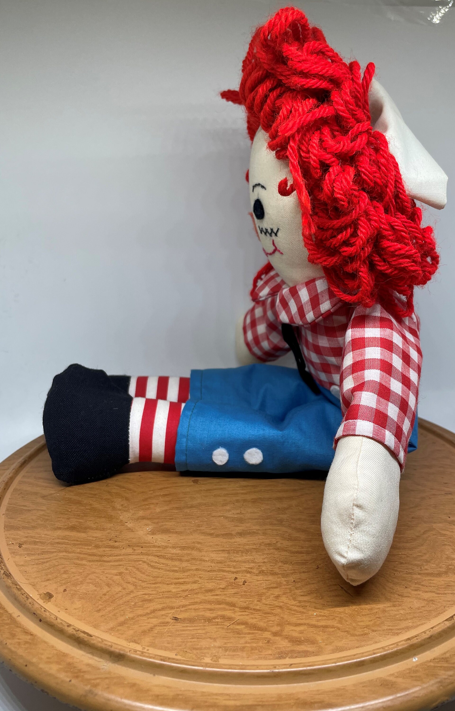 Vintage Raggedy Ann and Andy Dolls Handmade Set of Two | Etsy