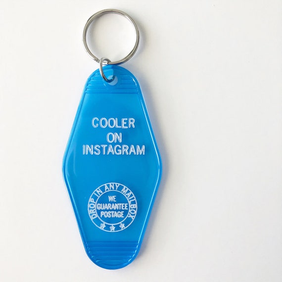 【piano♪です♡】GOOD GRIEF! Motel Key Case Motel Key Tag | Vintage Style Key Tag | Cooler on Instagram