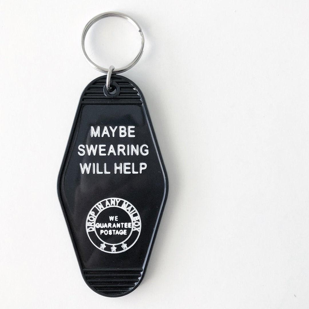 Old school motel keychain outlet