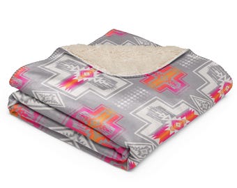 Cheyenne - Sherpa blanket