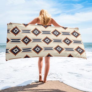 Maka - Beach Towel | Native | Southwestern | Aztec