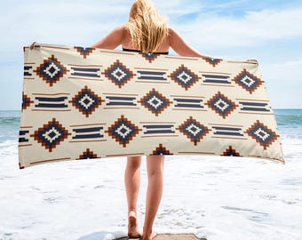 Maka - Toalla de playa / Nativa / Suroeste / Azteca