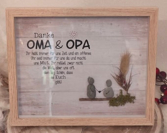 stone image Grandma and Grandpa