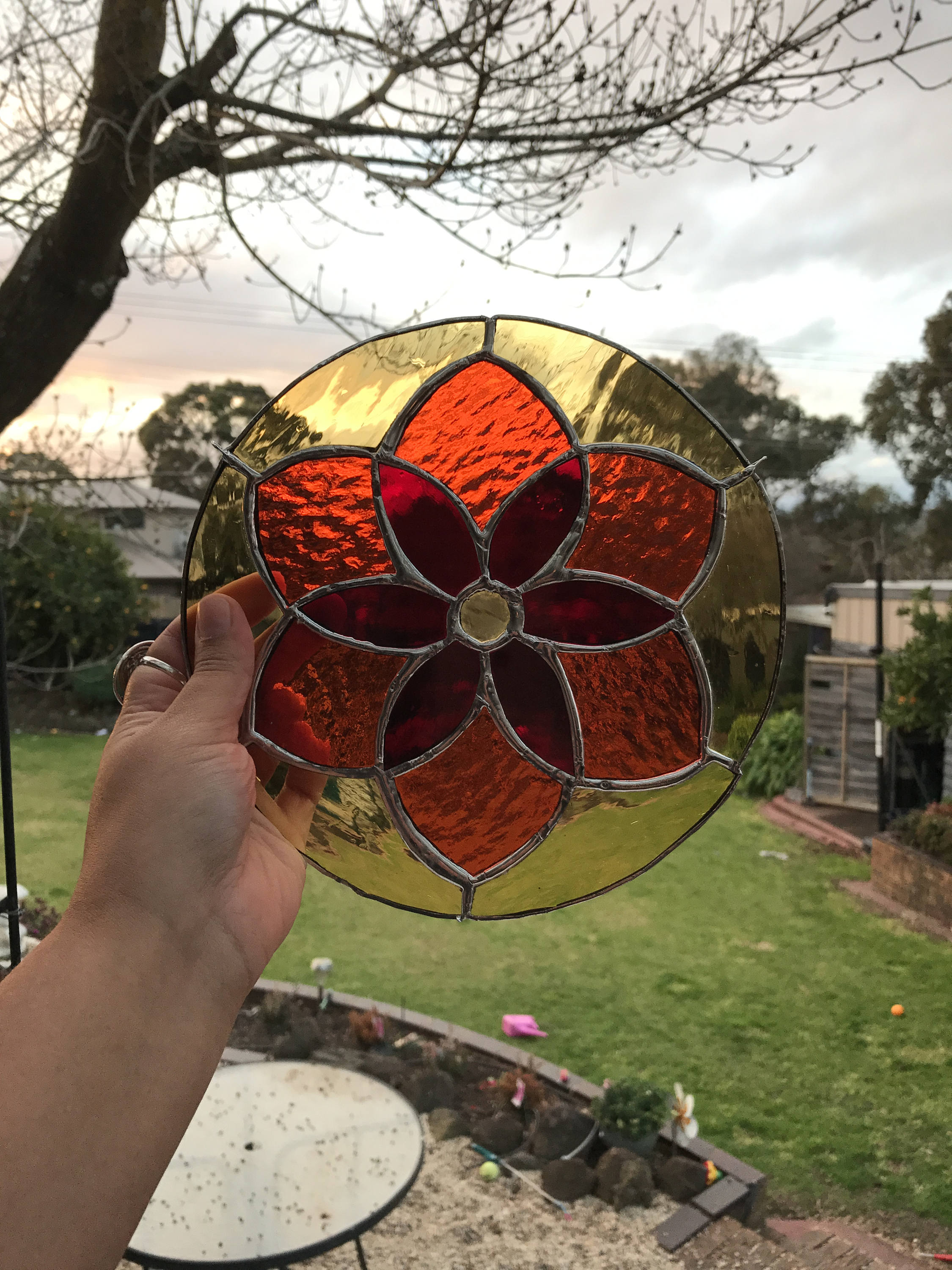 Stained glass Mandala | Etsy