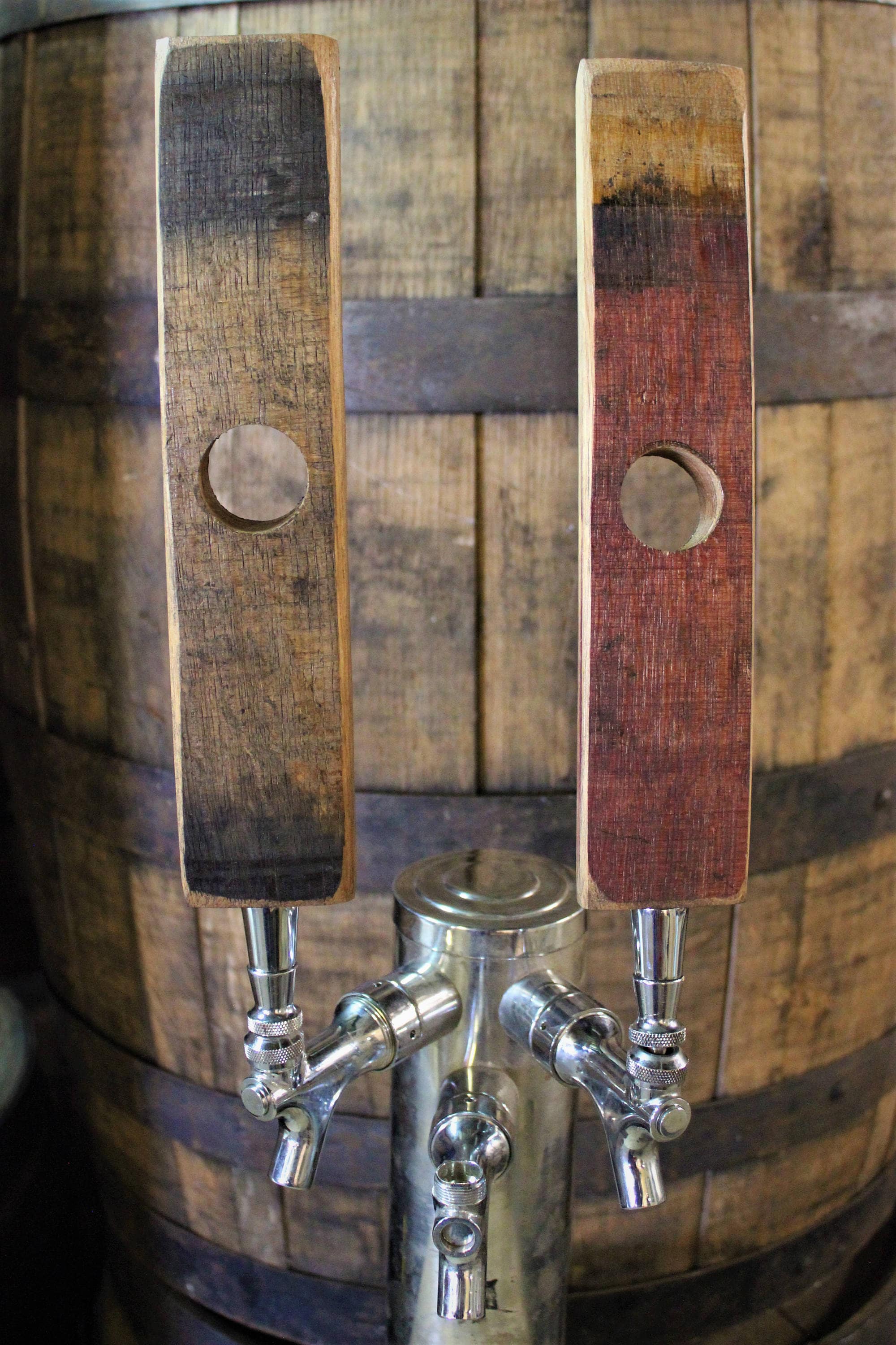 Whiskey OR Wine Barrel Stave Beer Tap Handle Made From Etsy