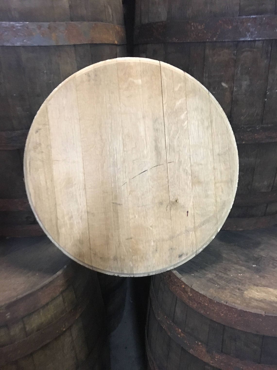 French Oak Red Wine Barrel Head Wine Barrel Lid Wine Etsy