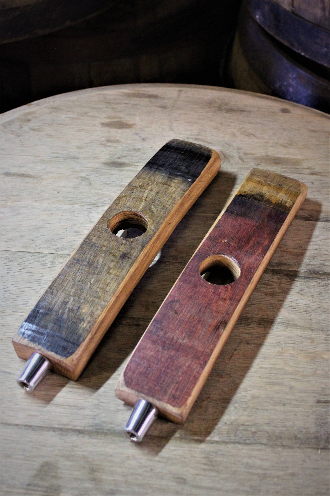 Whiskey OR Wine Barrel Stave Beer Tap Handle Made From Etsy