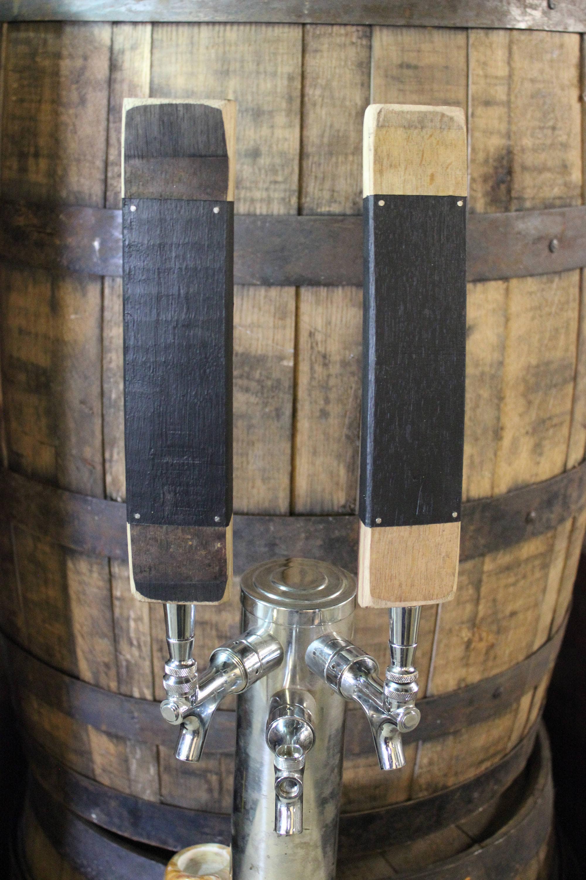 Whiskey OR Wine Barrel Stave Beer Tap Handles Made from Etsy