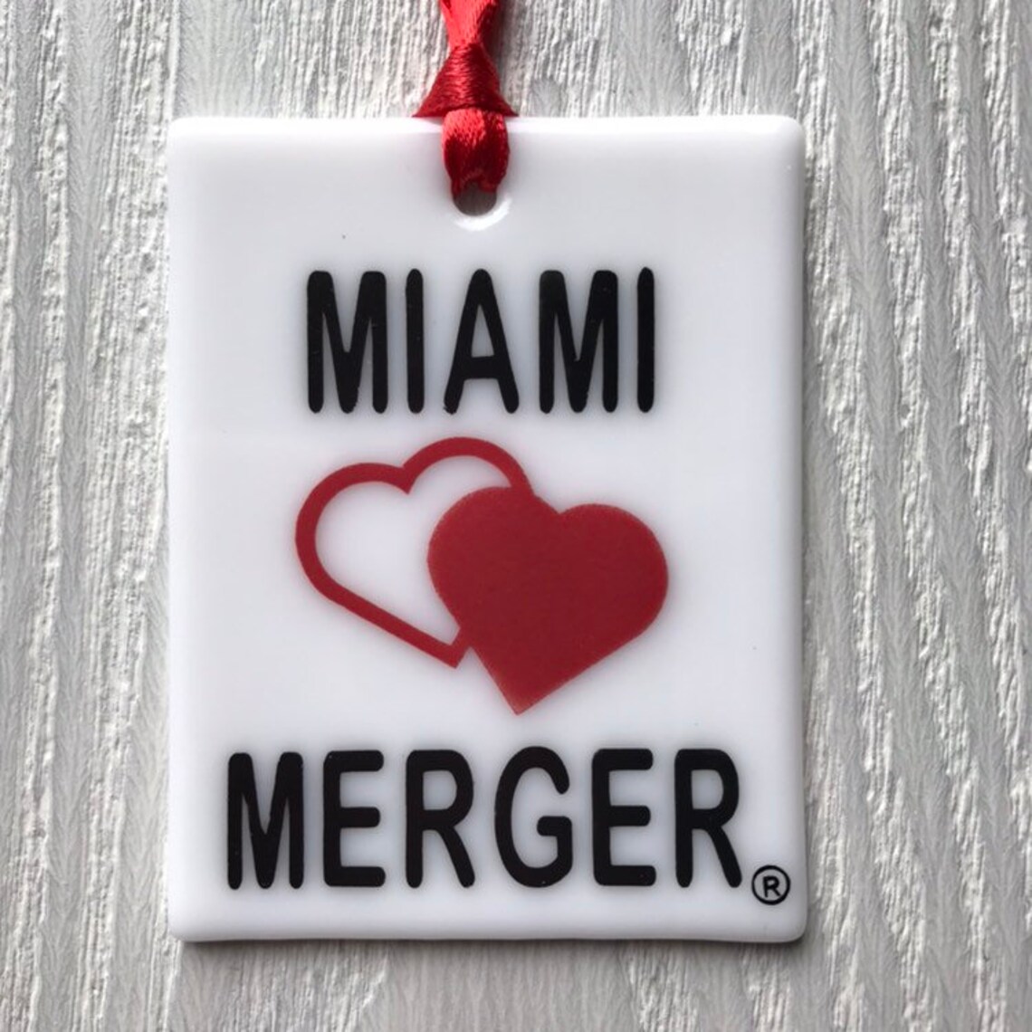 Miami Merger Wedding Day Gift Engagement University Redhawks Etsy