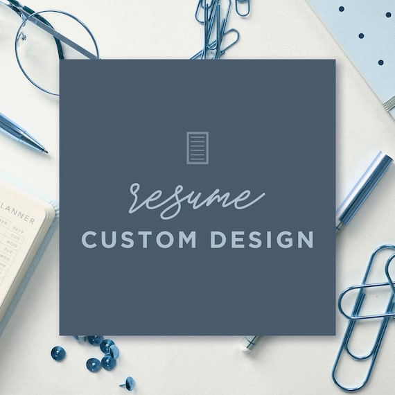 Resume Design, Custom Resume, Graphic Design, Custom Design Services, Professional Design, Resume