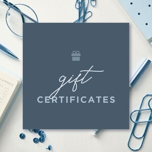 Gift Certificate for DesignedByTheresa's shop