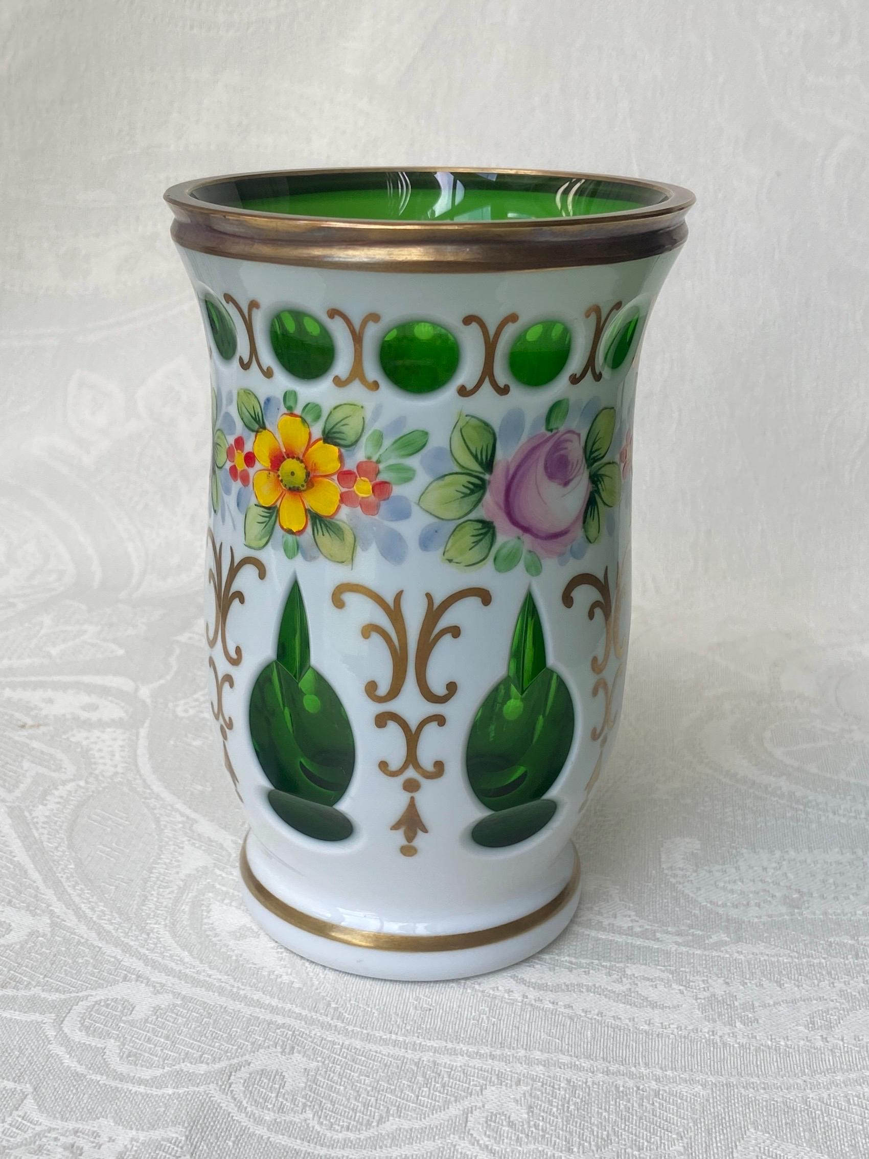 moser花びんチェコスロバキア製 Antique moser vase - Etsy 日本