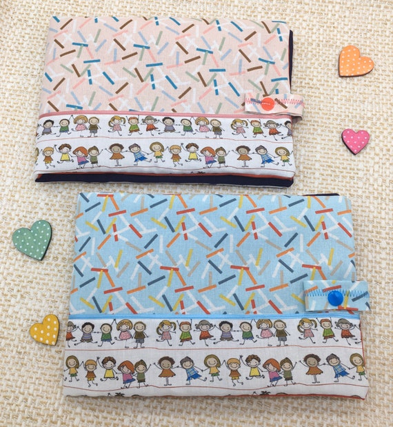 Baby Fotobuch Fotoalbum Fur Kinder Stoff Regenbogen Etsy