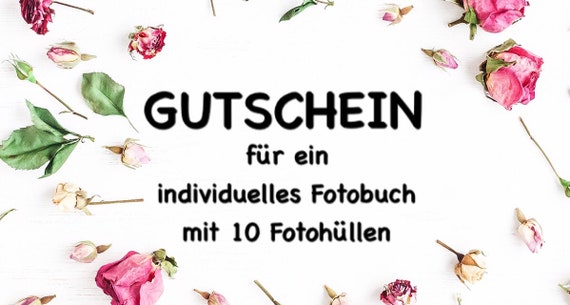 Gutschein Baby Fotobuch Stoff Mit Name Personalisierte Etsy
