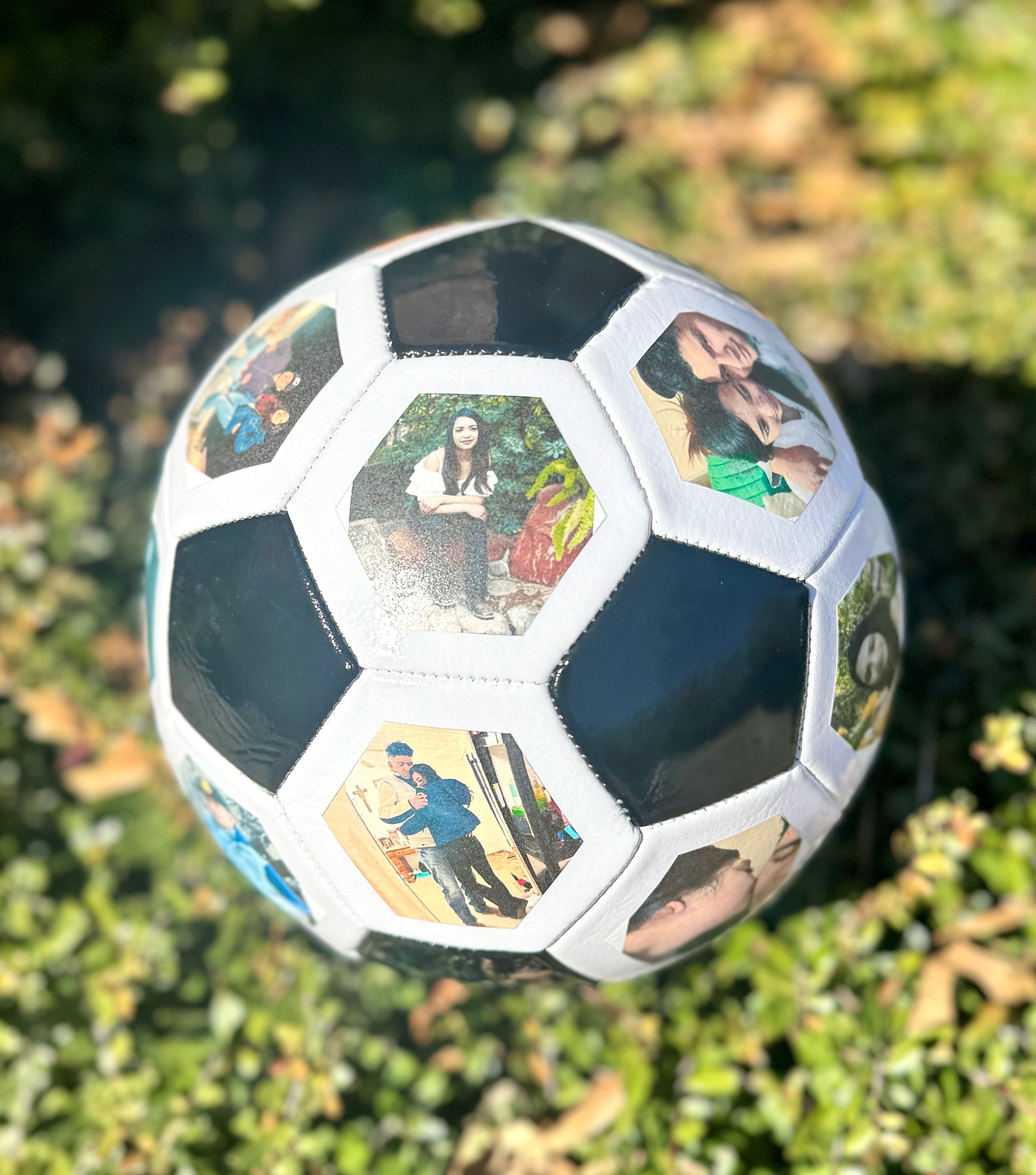 Discover Personalized Picture Soccer Ball, with photos and text