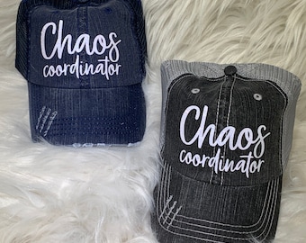 Chaos Coordinator Trucker Mesh Hat for Mom