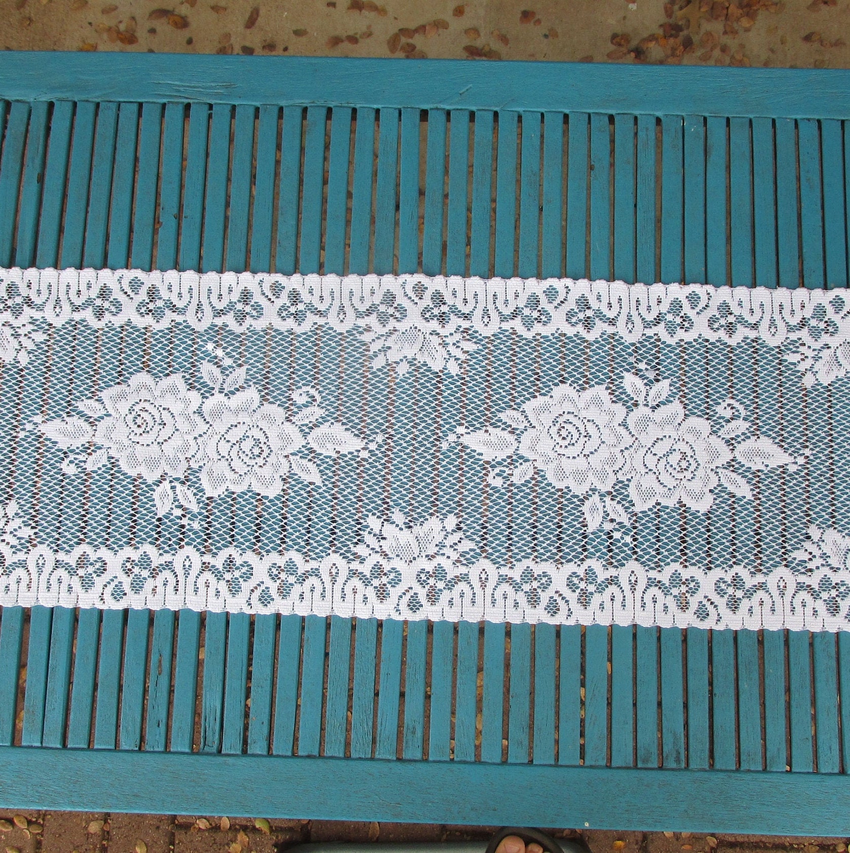 14 Vintage Spitze Polyester WeißEr Kommode Schal Tisch | Etsy