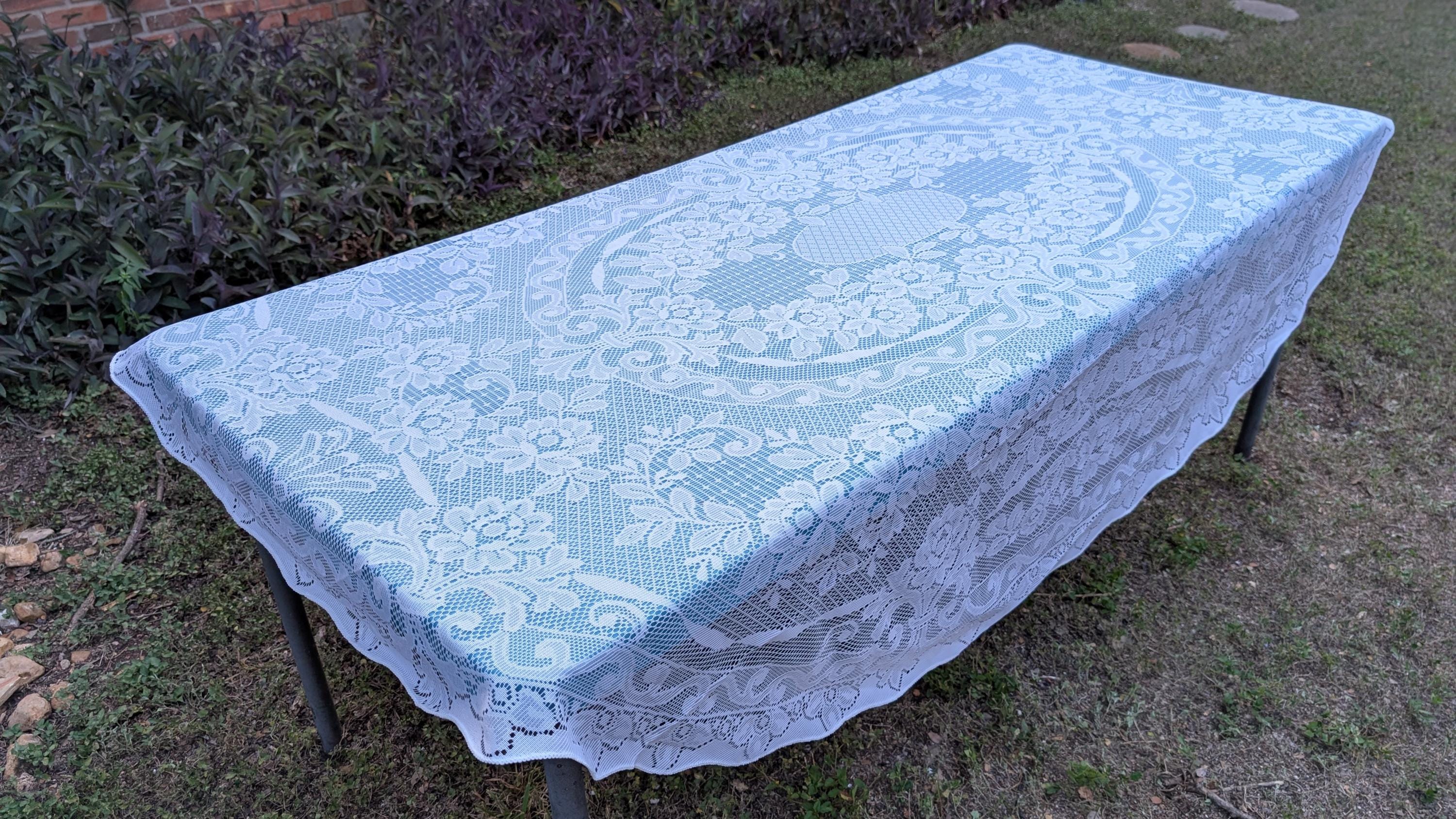 Quaker Lace Tablecloth - Etsy