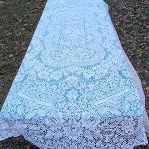 Quaker lace tablecloth - Etsy 日本